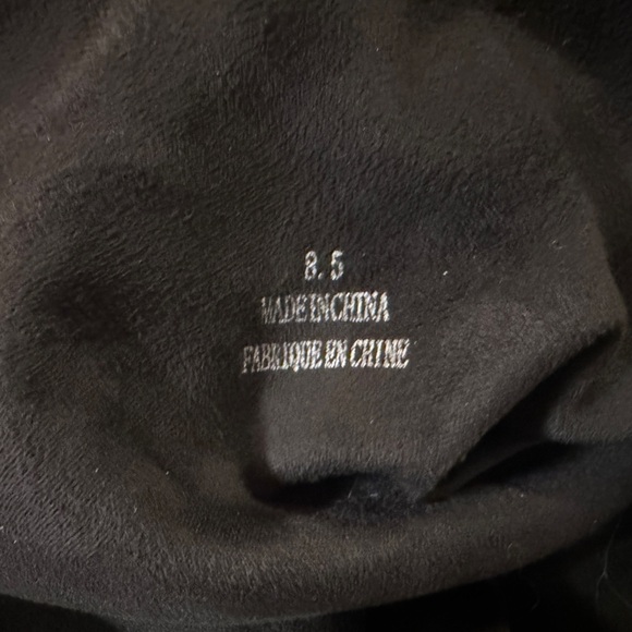 New Jeffrey Campbell Slouchy Over The Knee Studded Black Suede Boots - Picture 13 of 15